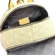 2000287901 Γυναικεία τσάντα πλάτης backpack κίτρινο