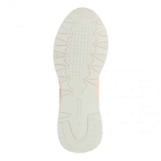 2000290901 Γυναικείο αθλητικό sneakers δετό ρόζ/σομόν