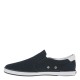 2000295302 Ανδρικό παντοφλέ πάνινο slip on sneaker μπλέ/λευκό