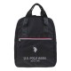 2000299801 Ανδρική τσάντα backpack nylon πλάτης μαύρο