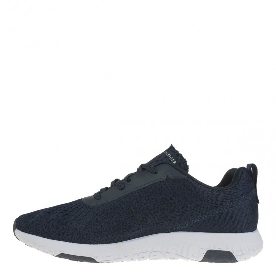 2000236902 Ανδρικό αθλητικό sneakers δετό μπλέ