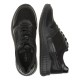 2000241801 Γυναικείο αθλητικό sneakers δετό μαύρο