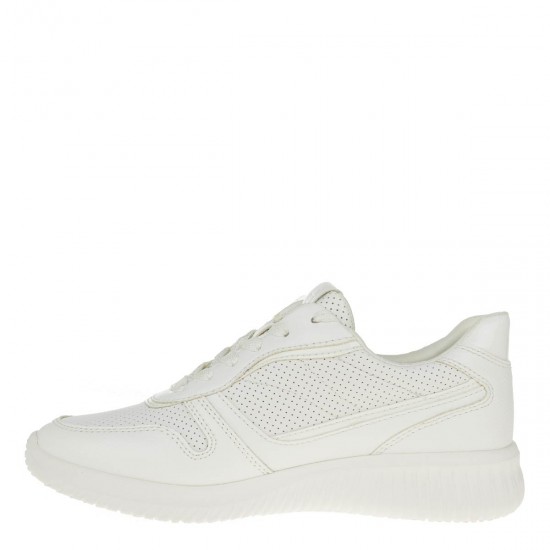 2000241803 Γυναικείο αθλητικό sneakers δετό λευκό