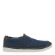 2000257501 Ανδρικό παντοφλέ πάνινο ραφτό μπλέ