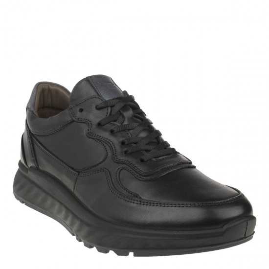 2000267901 Ανδρικό sport comfort δετό μαύρο