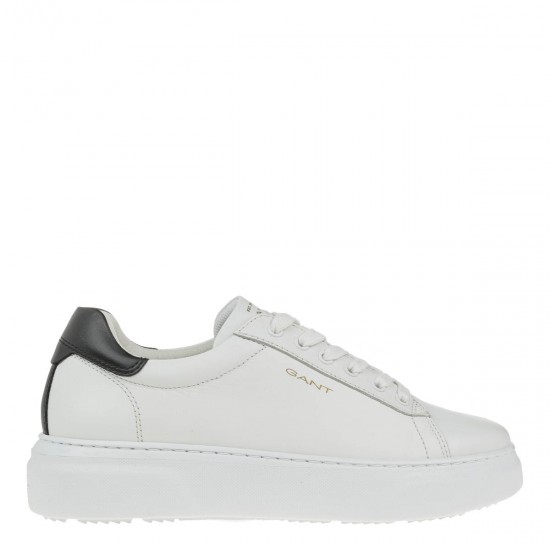 2000272001 Γυναικείο αθλητικό sneakers δετό λευκό/μαύρο
