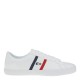 2000290601 Ανδρικό αθλητκό sneakers δετό λευκό/μπλέ/κόκκινο