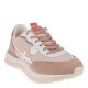 2000290901 Γυναικείο αθλητικό sneakers δετό ρόζ/σομόν