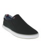 2000295304 Ανδρικό παντοφλέ πάνινο slip on sneaker μαύρο/γκρί