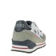 2000305301 Ανδρικό αθλητικό sneakers δετό λευκό/γκρί/μπλέ