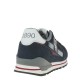 2000305401 Ανδρικό αθλητικό sneakers δετό μπλέ