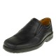 2000324701 Ανδρικό παντοφλέ sport comfort δέρμα μαύρο
