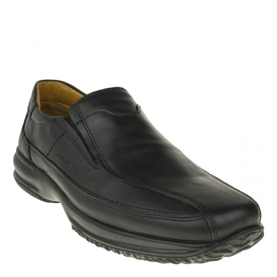 2000324801 Ανδρικό παντοφλέ sport comfort δέρμα μαύρο