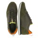 2000327201 Ανδρικό αθλητικό sneakers δετό λαδί/καφέ