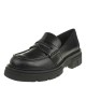 2000328901 Γυναικείο loafers mocassins φλωρεντίκ μαύρο