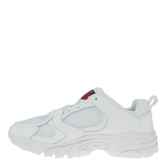 2000336601 Γυναικείο αθλητικό sneakers δετό λευκό