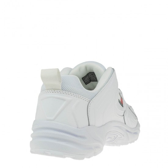 2000336601 Γυναικείο αθλητικό sneakers δετό λευκό