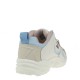 2000336602 Γυναικείο αθλητικό sneakers δετό εκρού/σιέλ(πλχ)