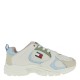 2000336602 Γυναικείο αθλητικό sneakers δετό εκρού/σιέλ(πλχ)