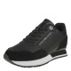 2000336702 Γυναικείο αθλητικό sneakers δετό μαύρο