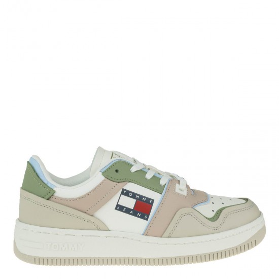 2000337101 Γυναικείο αθλητικό sneakers δετό μπέζ(πλχ)
