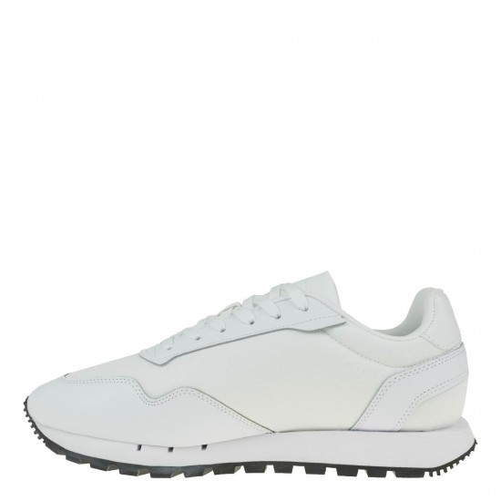 2000341001 Ανδρικό αθλητικό sneakers δετό λευκό(πλχ)