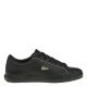 2000346701 Γυναικείο αθλητικο sneakers δετό δέρμα μαύρο