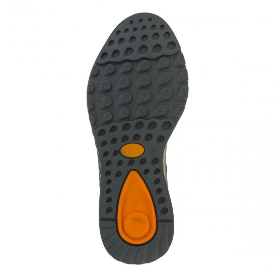 2000348301 Ανδρικό cazual comfort  δετό δέρμα μαύρο