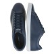 2000359301 Ανδρικό αθλητικό sneakers δετό δέρμα μπλέ/λευκό