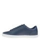 2000359301 Ανδρικό αθλητικό sneakers δετό δέρμα μπλέ/λευκό