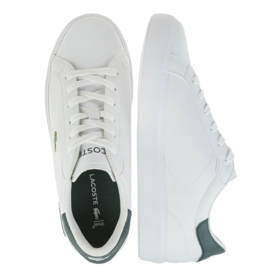 2000359401 Γυναικείο αθλητικό sneakers δετό eco(leather)λευκό/λαδι