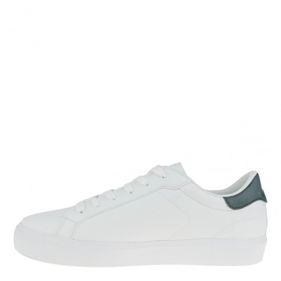 2000359401 Γυναικείο αθλητικό sneakers δετό eco(leather)λευκό/λαδι