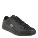 2000359601 Γυναικείο αθλητικό sneakers δετό (eco)leather μαύρο