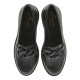 2000362702 Γυναικείο loafers mocassins χωστό μαύρο(μάτ)