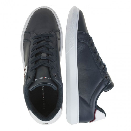 2000364101 Ανδρικό αθλητικό sneakers δετό μπλέ