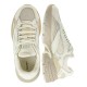 2000365201 Γυναικείο αθλητικό sneakers δετό μπέζ(κρέμ)