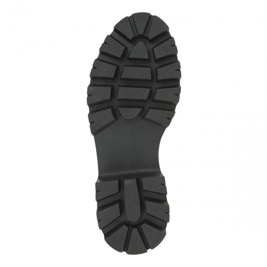 2000366002 Γυναικείο loafers mocassins μάτ μαύρο