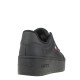 2000372801 Γυναικείο αθλητικό δίπατο sneakers δετό μαύρο