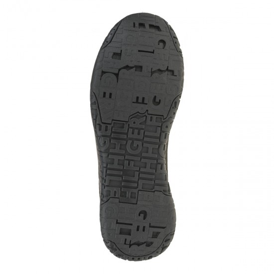 2000373502 Ανδρικό αθλητικό sneakers δετό μαύρο