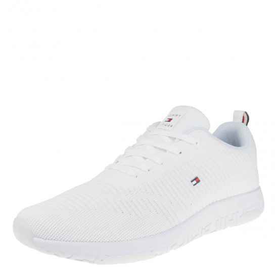 2000373503 Ανδρικό αθλητικό sneakers δετό λευκό