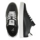 2000378701 Ανδρικό αθλητικό sneakers δετό μαύρο/λευκό