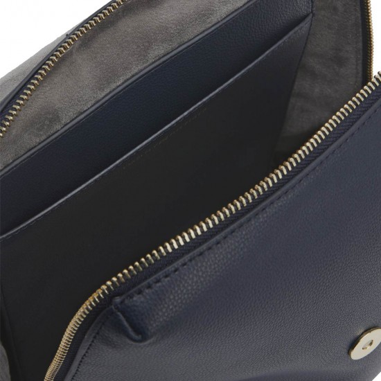 2000378101 Γυναικεία τσάντα πλάτης backpack eco leather μπλέ