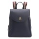 2000378101 Γυναικεία τσάντα πλάτης backpack eco leather μπλέ