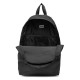 2000379001 Ανδρική τσάντα πλάτης backpack nylon μαύρη
