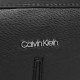 2000382101 Ανδρικό τσαντάκι ck reporter eco leather μαύρο