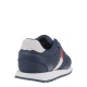 2000375003  Ανδρικό αθλητικό sneakers δετό μπλέ