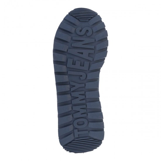 2000375003  Ανδρικό αθλητικό sneakers δετό μπλέ