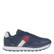 2000375003  Ανδρικό αθλητικό sneakers δετό μπλέ