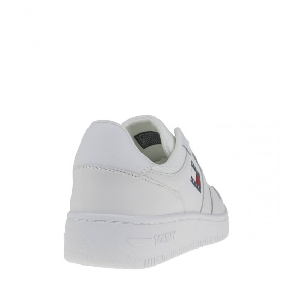 2000375201 Ανδρικό αθλητικό sneakers δετό λευκό