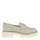 2000384501 Γυναικείο loafers mocassins χωστό σκέτο μπέζ